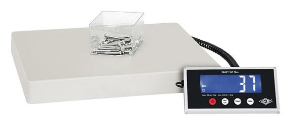 Csomagmérleg, digitális, 100 kg terhelhetőség, WEDO "Paket 100 Plus" - Image 3