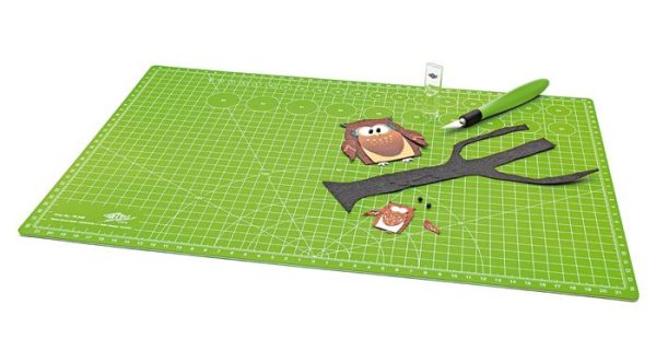 Vágóalátét, barkácsoláshoz, A3, WEDO "Comfortline", zöld - Image 3