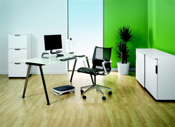 Deréktámasz, FELLOWES I-Spire Series™,grafitszürke - Image 4